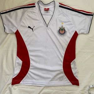 Puma Club Chivas Guadalajara White Jersey-Stains